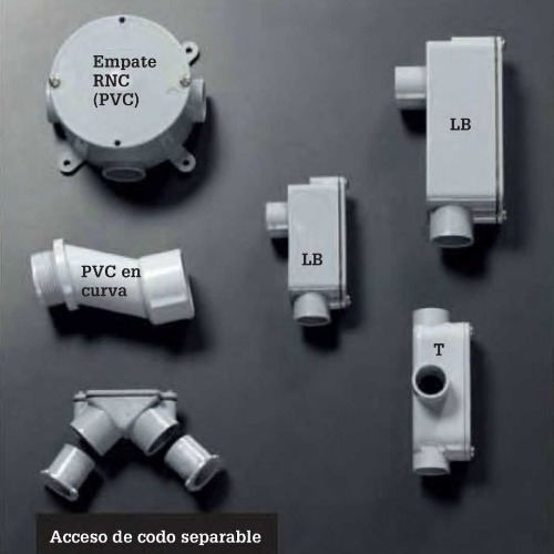 Accesorios para instalaciones con tubería conduit